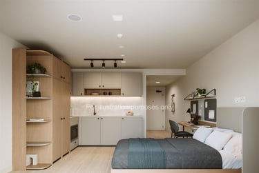 1 bed studio, Beresford Street, Woolwich, London, SE186BG - Image 4